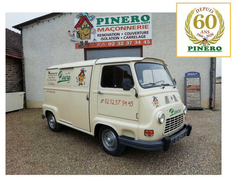 PINERO Maconnerie à Coudres, Eure, 27